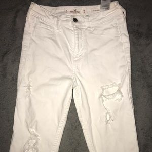 High Waisted Hollister Skinny Jeans